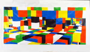 cubes 28-07 - painting