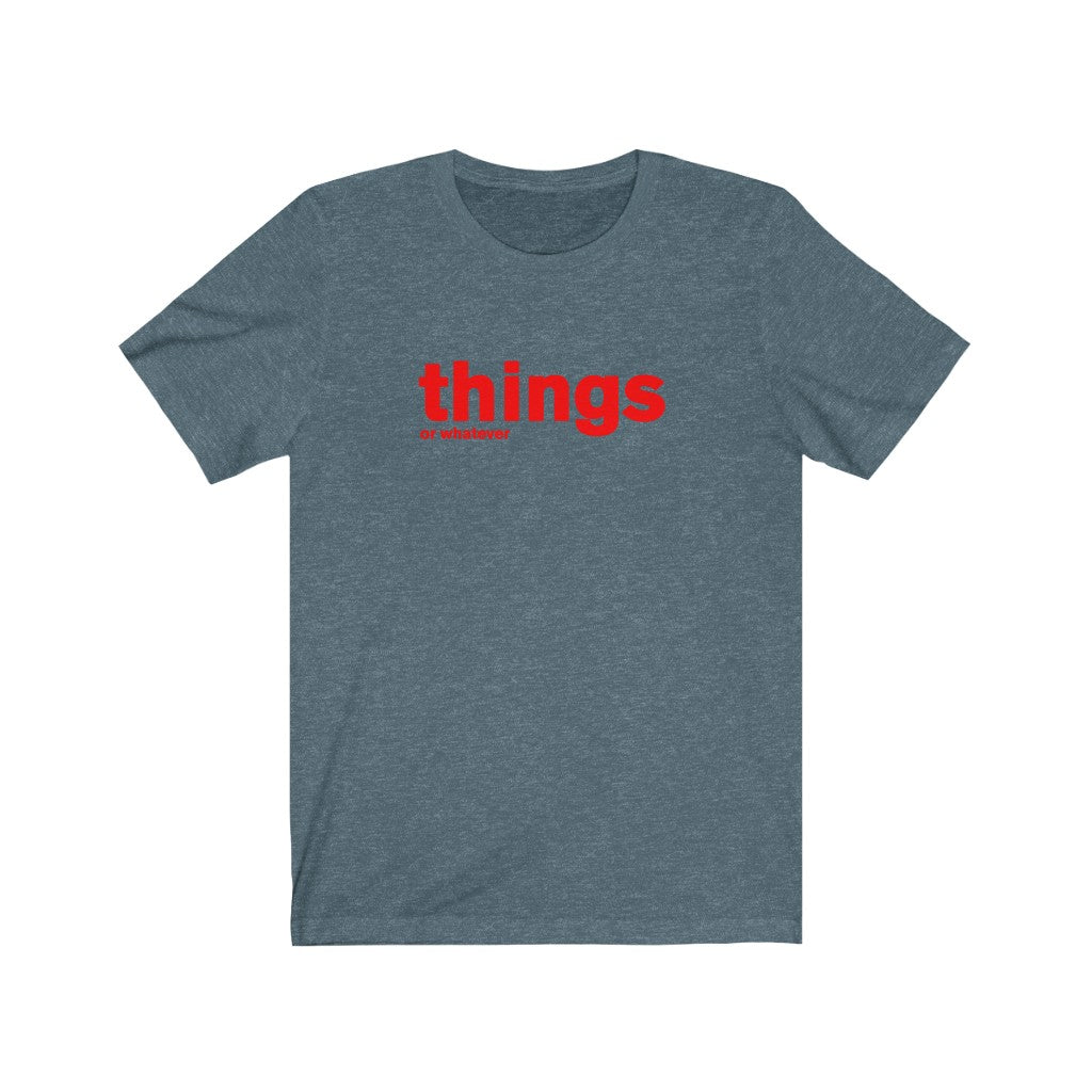 things (red) - t-shirt