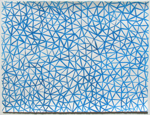 triangle mesh (non-linear matrix): proximity matrix – energy field - painting