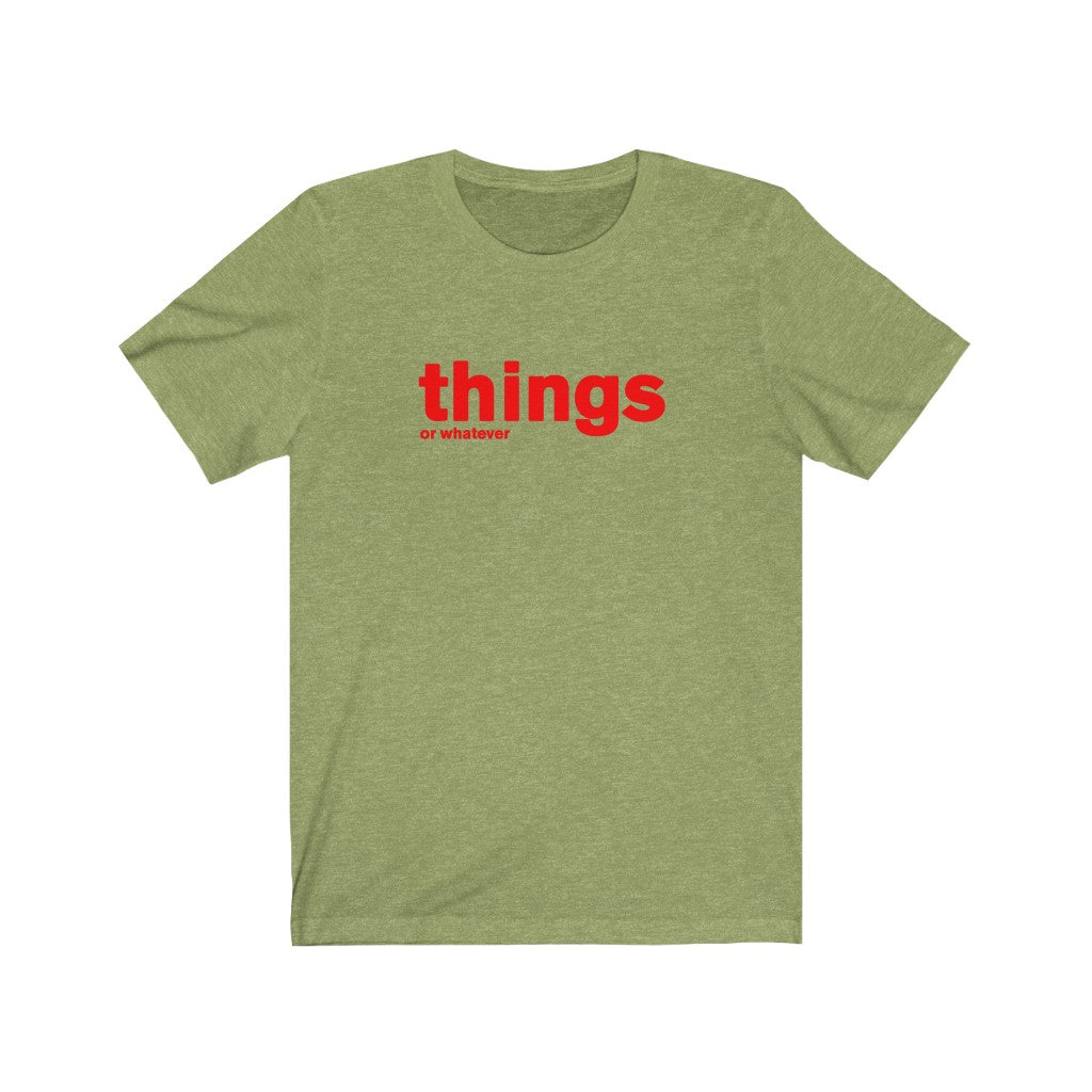 things (red) - t-shirt